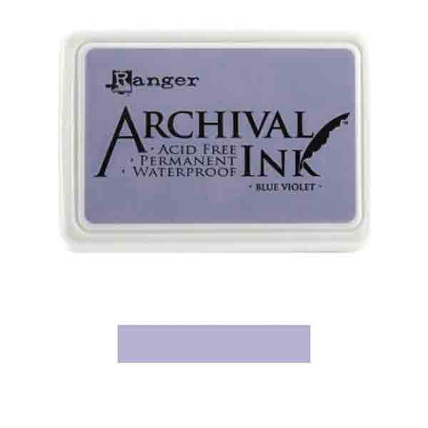 Ranger Blue Violet Archival Ink Pad – The Foiled Fox